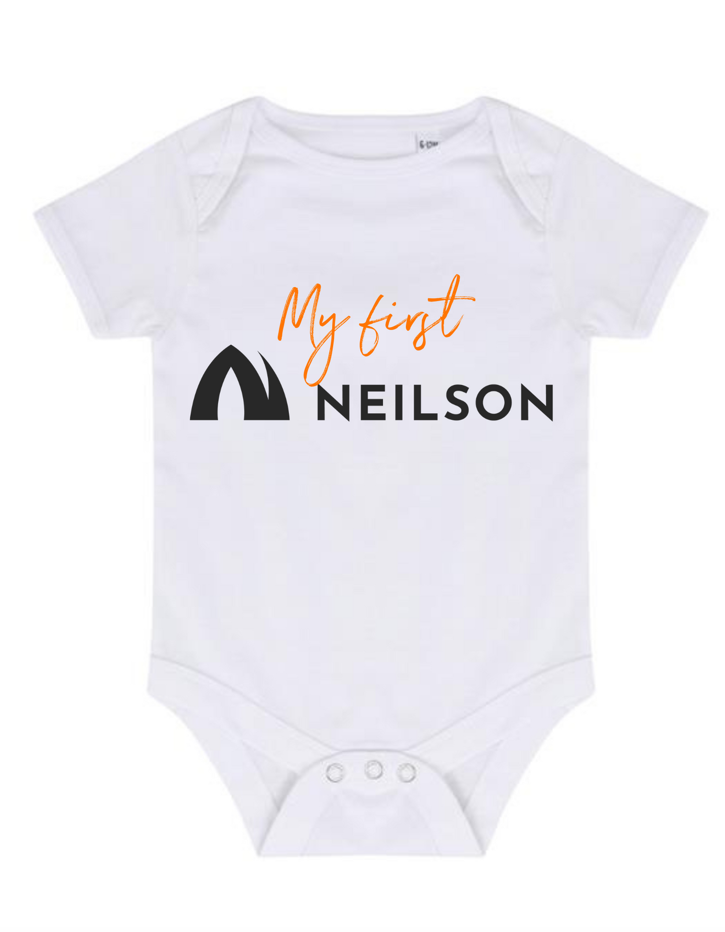 "My First Neilson" Baby bodysuit