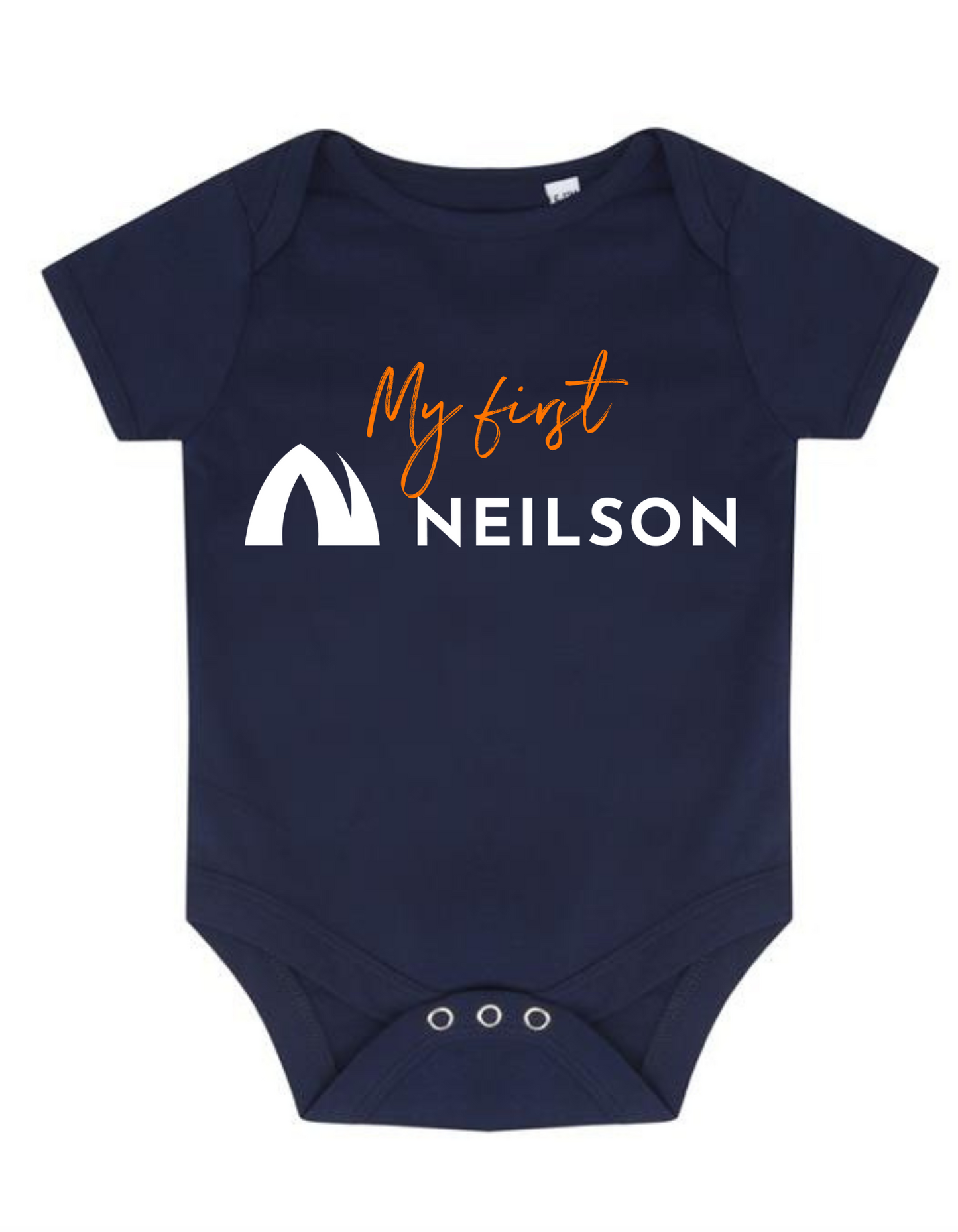 "My First Neilson" Baby bodysuit